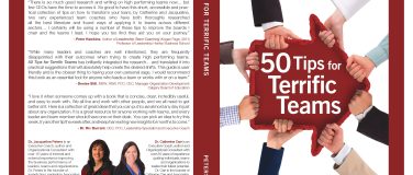 50 TIPS To Make Your Team Terrific – team leadership skills